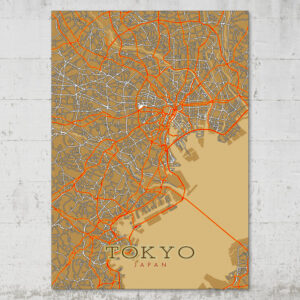 tokyo street map