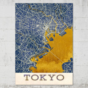 TOKYO STREET MAP POSTER