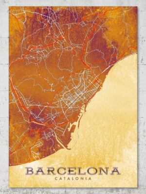 BARCELONA STREET MAP