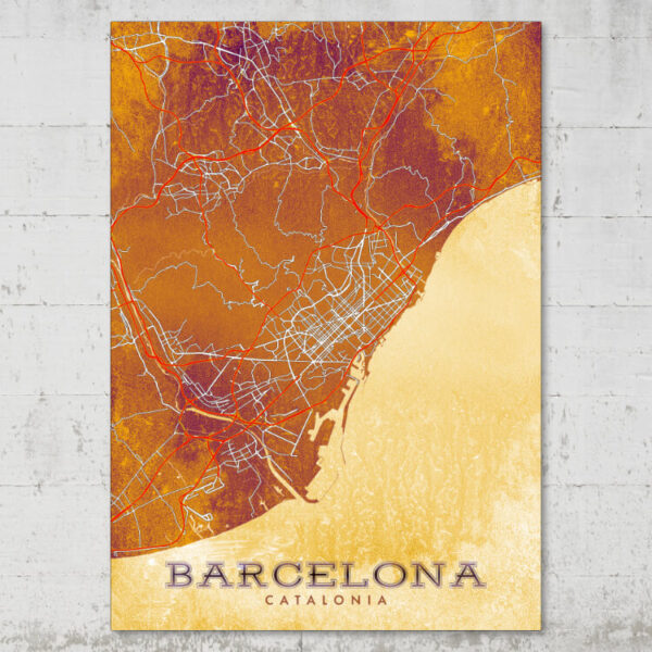 BARCELONA STREET MAP
