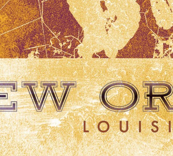 MISTERMAPDESIGN GOLDEN BROWN OMBRE GRUNGE NEW ORLEANS ZOOM 01 New Orleans Street Map Golden Brown Ombre Grunge