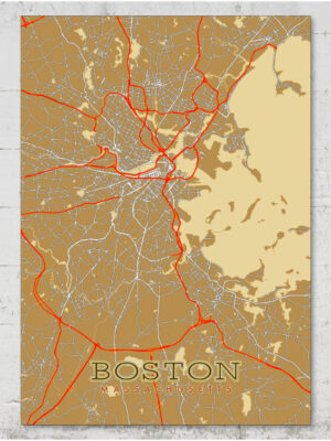boston street map