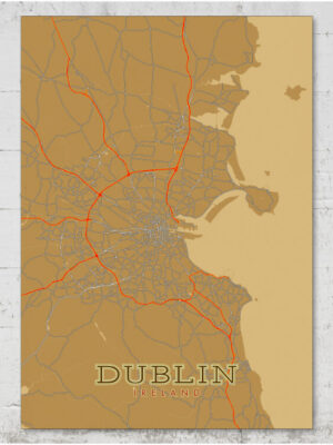dublin street map