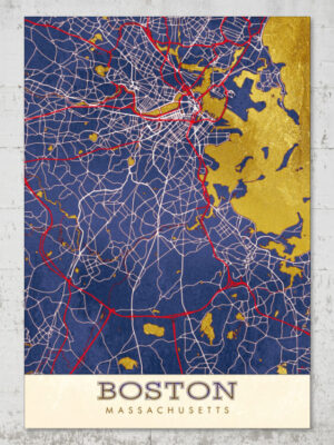 BOSTON STREET MAP