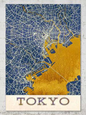 TOKYO STREET MAP POSTER