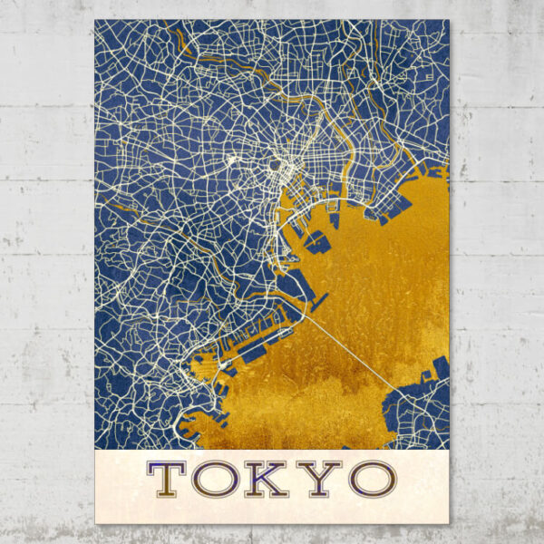 TOKYO STREET MAP POSTER