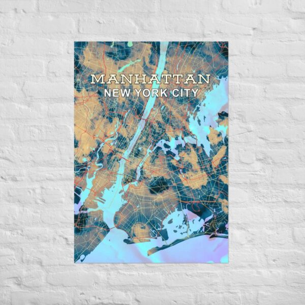 enhanced-matte-paper-poster-(cm)-70x100-cm-front-61697b3d4f278 Manhattan Street Map Watercolor Texture
